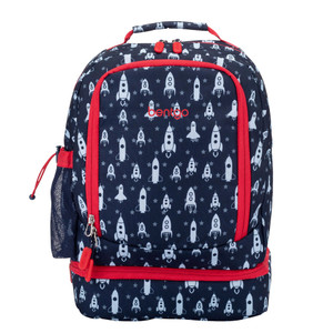 Bentgo Kids' 2-in-1 17" Backpack & Insulated Lunch Bag - Rocket Bentgo Kids' 2-in-1 17" Backpack & Insulated Lunch Bag - Rocket