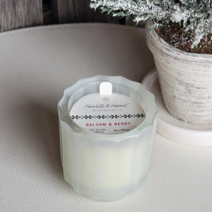Milky Glass Mini Jar Christmas Candle Ivory 4.6oz - Hearth & Hand with Magnolia Milky Glass Mini Jar Christmas Candle Ivory 4.6oz - Hearth & Hand with Magnolia