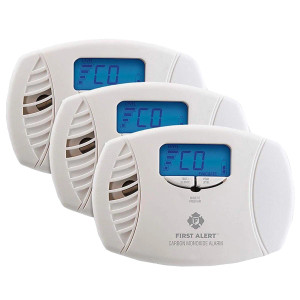 First Alert Dual Powered Carbon Monoxide Alarm 3-pack First Alert Dual Powered Carbon Monoxide Alarm 3-pack