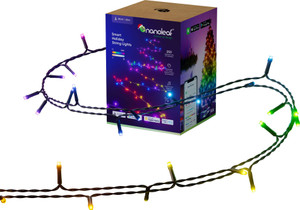 Nanoleaf - Essentials Matter 20m (65.6 ft.) Smart Holiday String Lights - White and Color RGB Lights with 250 LEDs - Multicolor