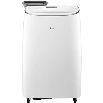 LG Smart Dual Inverter Portable Air Conditioner with 14000 BTU Cooling 500 sq. ft. Cooling Area, in White