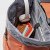 Fitted Flap Backpack Amber Brown - Open Story