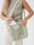SoYoung Linen Sage Green Lunch Bag