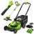 Greenworks POWERALL 3pc Combo Kit - 21" Lawn Mower 12" String Trimmer 320 CFM Leaf Blower Greenworks POWERALL 3pc Combo Kit - 21" Lawn Mower 12" String Trimmer 320 CFM Leaf Blower