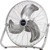 Lasko 20" Silver High Velocity Wall Mount Fan with Pivoting Head - 3 Speeds, Ideal Wall Mount Fan or Floor Fan for Home, Garage, Attic, 2265QM