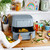 Beautiful 9 QT TriZone Air Fryer, Cornflower Blue by Drew Barrymore