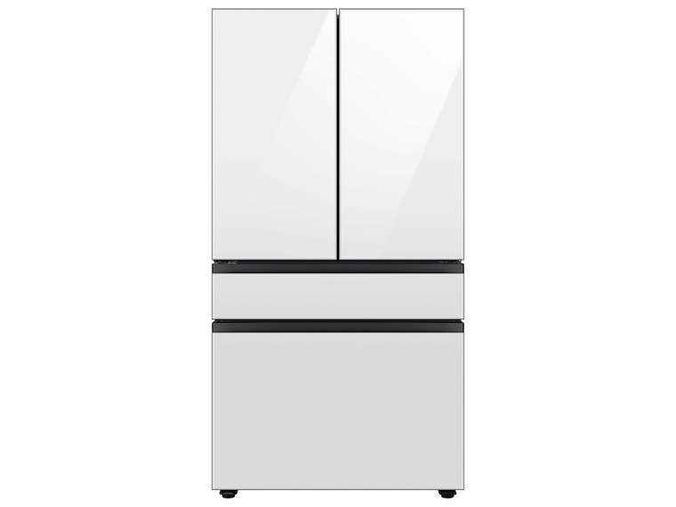 RF29BB860012 Bespoke 4-Door French Door Refrigerator (29 cu. ft.) with Beverage Center™ in White Glass