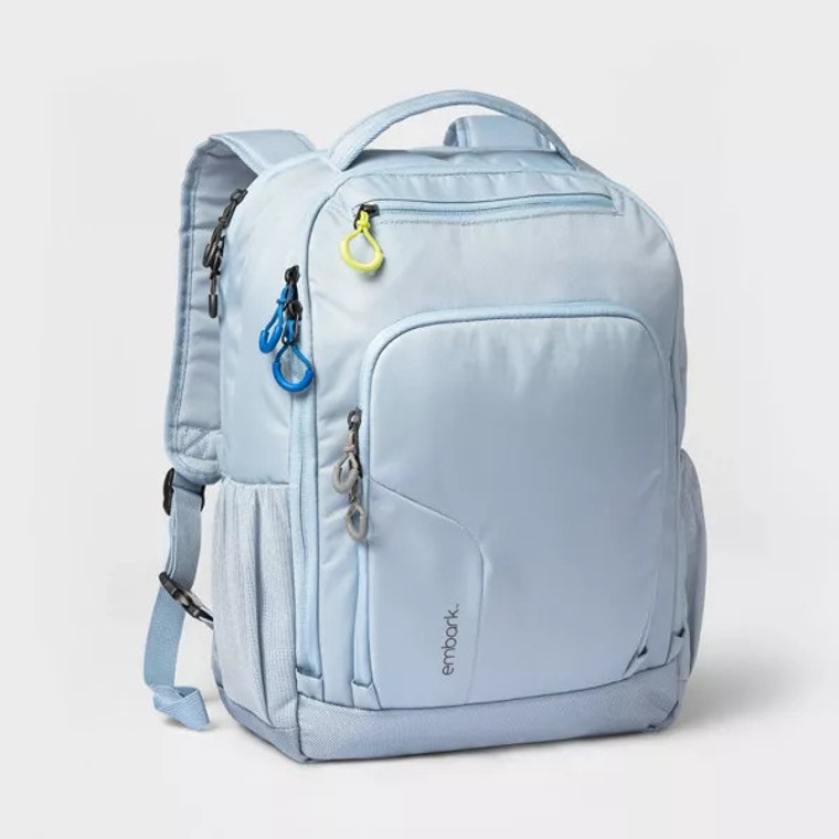 LOT OF 10  Adaptive 17" Backpack Sky Blue - Embark