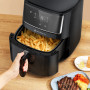 Air Fryer, Large 6 Quart 1750W Air Frying Oven with Touch Control Panel