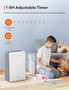 TaoTronics TT-AP007 Air Purifier for Home H13 True HEPA Filter Bedroom Air cleaner with Air Quality Monitor Auto Purification
