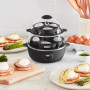 Dash Rapid Egg Cooker with Auto Shut Off Feature for Hard Boiled, Poached and Scrambled Eggs, 12 Eggs Capacity