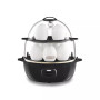 Dash Rapid Egg Cooker with Auto Shut Off Feature for Hard Boiled, Poached and Scrambled Eggs, 12 Eggs Capacity