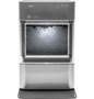 *Scratch and Dent* GE PROFILE - OPAL 2.0 24 LB. PORTABLE ICE MAKER NUGGET ICE PRODUCTION WIFI - STAINLESS STEEL