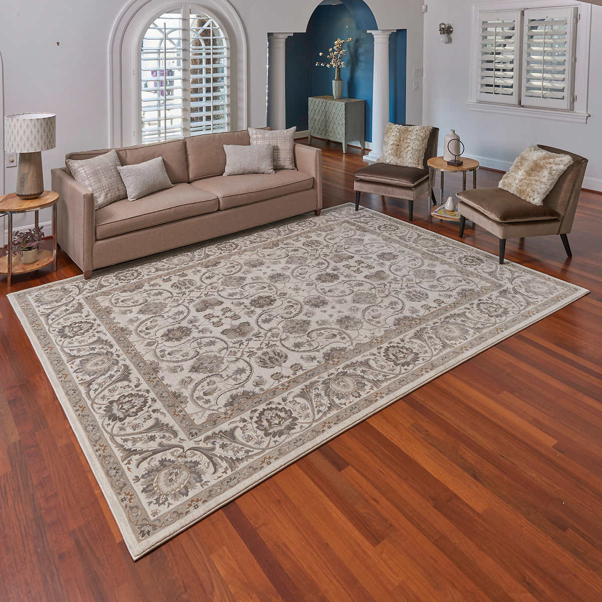Thomasville Timeless Classic Rug Collection ALDEN IVORY 6X9 iLIKENEW