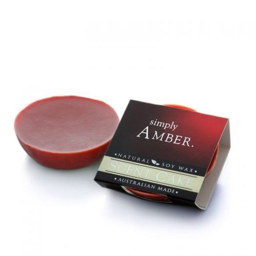 Natural Soy Wax Scent Cake - Amber 30g