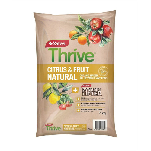 Thrive Citrus & Fruit Natural Organic Based Pelletised Plant Food 7kg