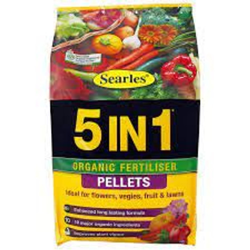 5 In 1 Organic Fertiliser Pellets 5kg