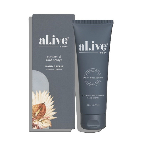 Hand Cream - Coconut & Wild Orange 80ml Navy