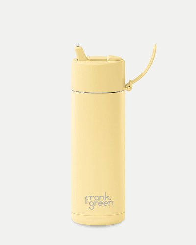 Ceramic Reusable Bottle (Straw) 20oz / 595ml Buttermilk