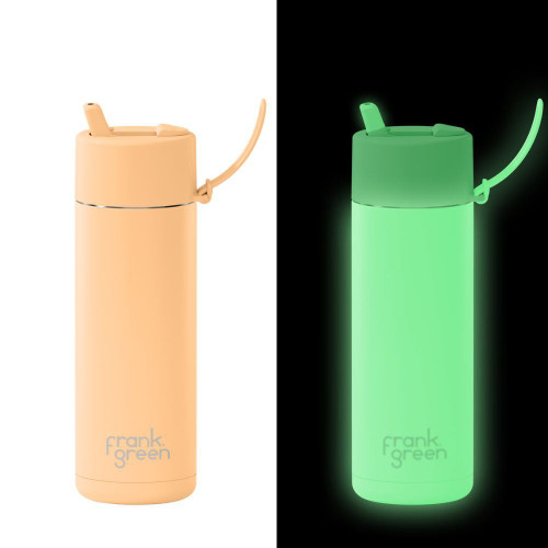 Ceramic Reusable Bottle (Straw) 20oz / 595ml Solar Glow