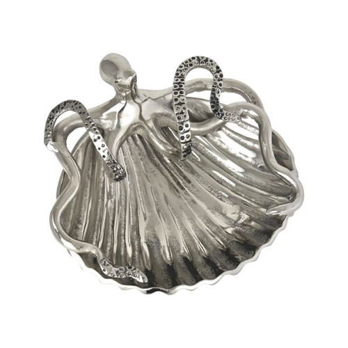Octopus And Shell Dish 21cm