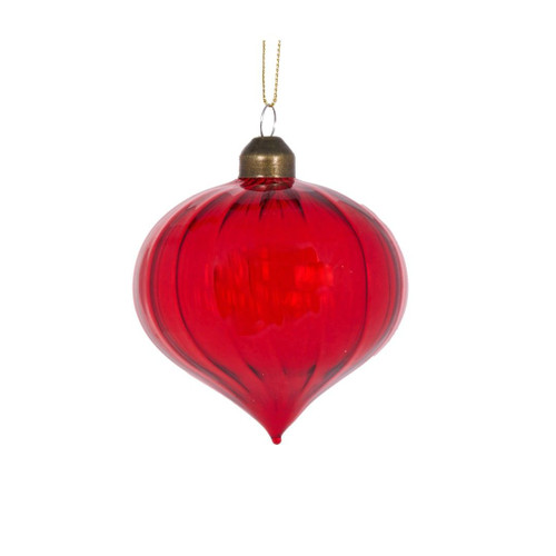 Bauble - Antique Red Onion