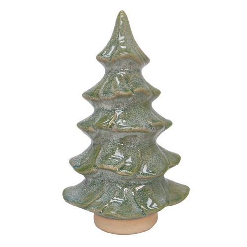Ceramic Xmas Tree Lrg 22cm Green