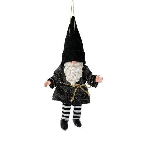Black & Gold Gnome HO 20cm Multi