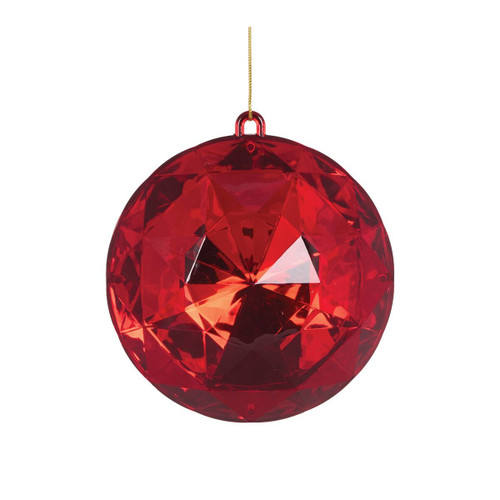 Bauble - Jewel 16.5cm Red