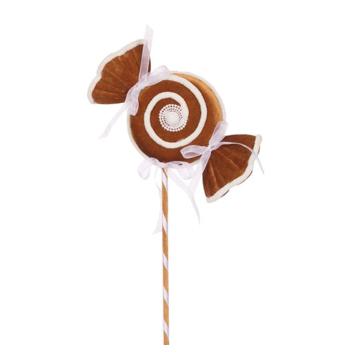 Lace Gingerbread Lolly Pick Small 23cm