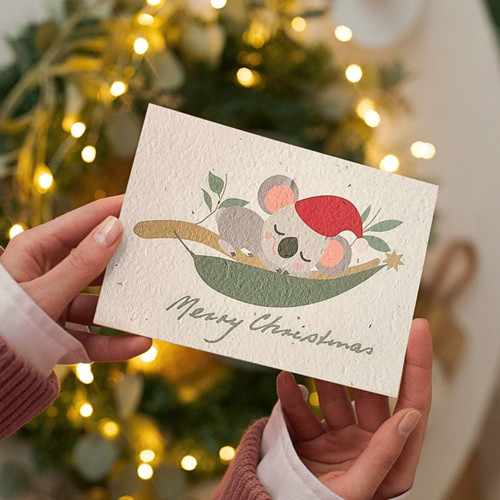 Plantable Xmas Card | Koala