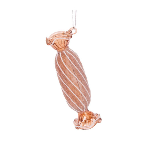 Frosted Gingerbread Lolly Long 11cm