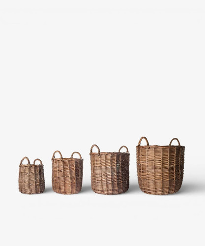 Riviera Woven Round Basket Small