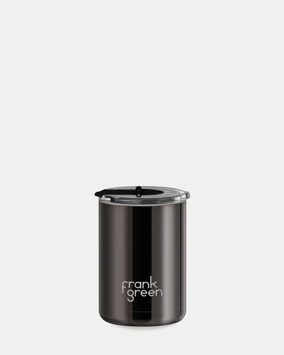 Ceramic Reusable Cup Hinged Lid 12oz / 355ml Shadow Chrome