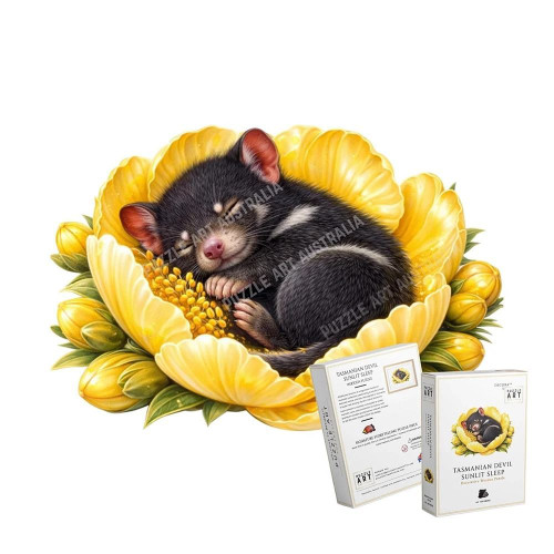Tasmanian Devil - Sunlit Sleep A5