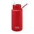 Ceramic Reusable Bottle (Straw) 34oz / 1lt Atomic Red