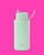 Ceramic Reusable Bottle (Straw) 34oz / 1lt Mint Gelato