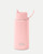 Ceramic Reusable Bottle (Straw) 34oz / 1lt Blushed