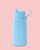 Ceramic Reusable Bottle (Straw) 34oz / 1lt Sky Blue