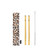 Ultimate Reusable Straw Pack Leopard / Savannah