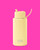Ceramic Reusable Bottle (Straw) 34oz / 1lt Buttermilk