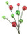 Bauble Spray Red/Green 56cm