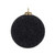 Caviar Bauble 10cm Black