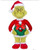 Animated Grinch (Santa Suit) W/Wreath