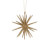Gold Glitter Orb Hanging  10cm Gold