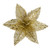 Clip Poinsettia - Gold Net 29cm Gold