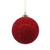 Caviar Bauble 10cm Red