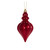 Finial - Red Mercury Heart