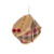 Winter Tartan Drum Medium 17cm Multi