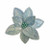 Clip Poinsettia - Lace/Pearl 32cm Baby Blue